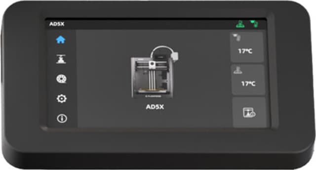 Flashforge Pekskärm
