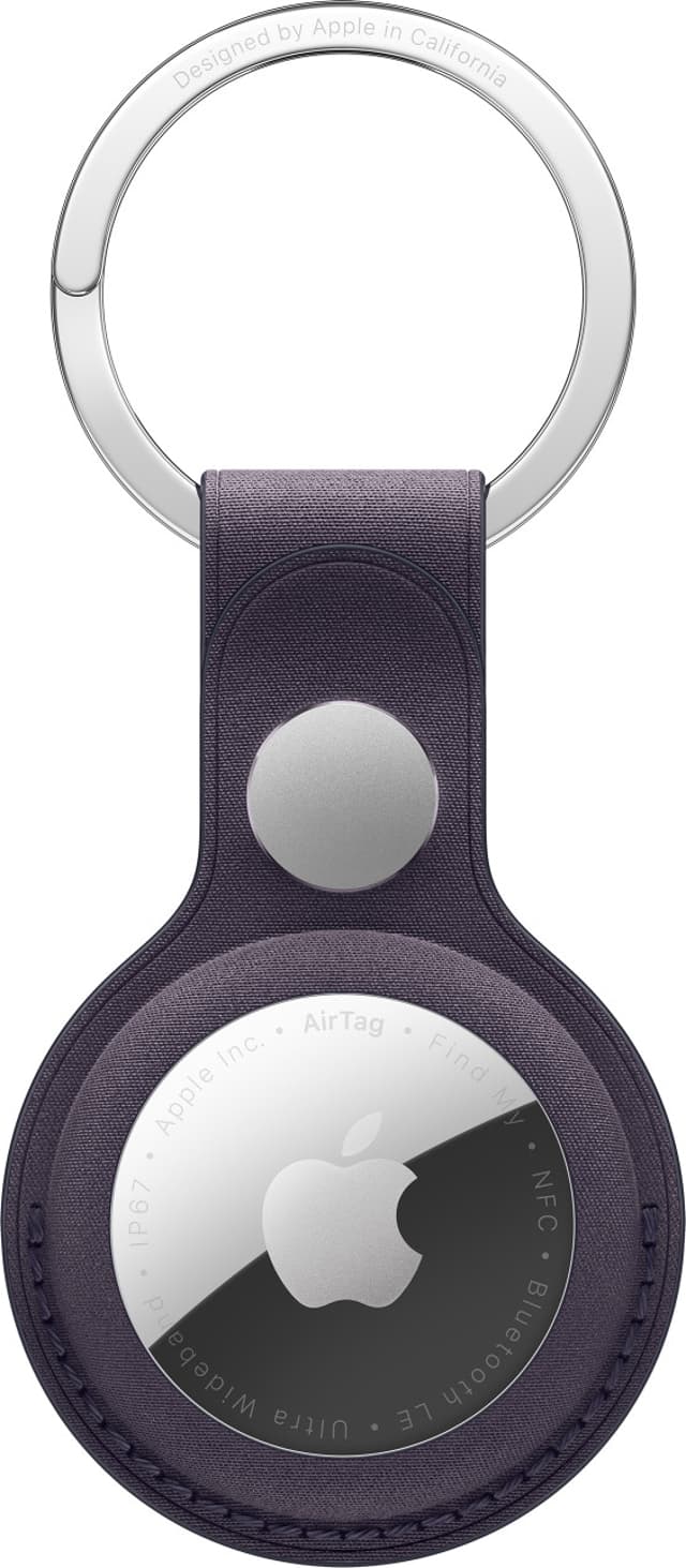 AirTag FineWoven Key Ring Midnight Purple (MGG04ZM/A)