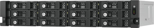 QNAP TL-R1200PES-RP 12-Bay 2U Rackmonterad NAS (TL-R1200PES-RP)