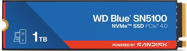SanDisk WD Blue SN5100 1TB M.2 PCIe 4.0