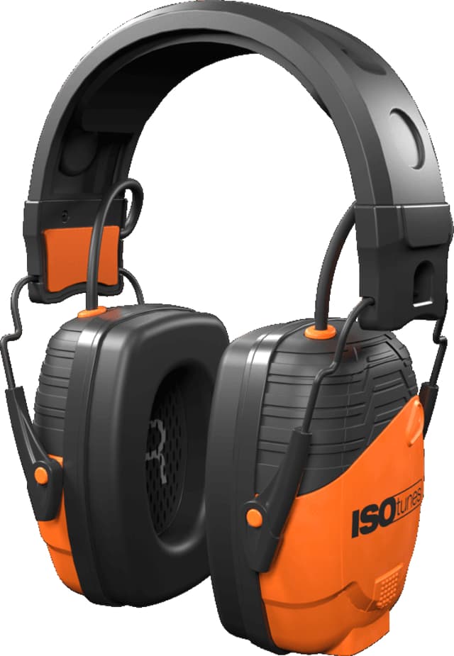 ISOtunes LINK 2.0 Stereo EN 352 Svart, Orange (IT49)