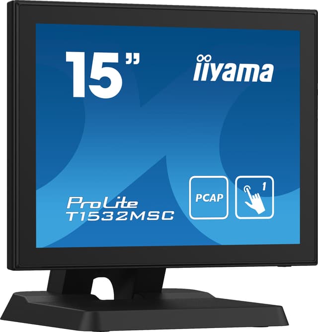 iiyama ProLite T1532MSC-B5X 15" Touch TN 4:3 15" 1024 × 768pixels TN 4:3 (T1532MSC-B5X)