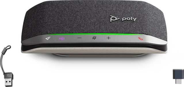 Poly Sync 20+M Speakerphone USB-C/A Adapter (B95VLAA#AC3)