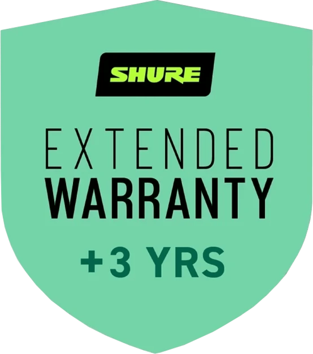 Shure 3 Year Extended Warranty For IMXRK70-V IMX Room Kit (IMXRK70-EXTWR-3YR)