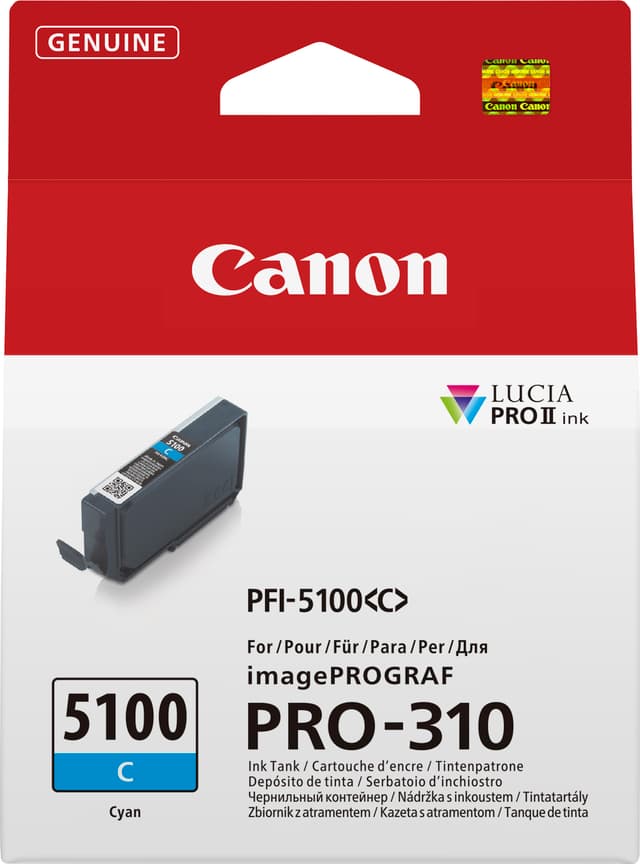 Canon Bläck Cyan PFI-5100C (6953C001)