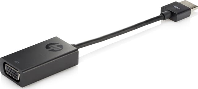 HDMI To VGA Display Adapter 0.045m HDMI VGA Svart (H4F02AA#AC3)