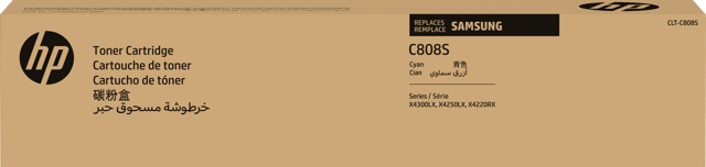 Samsung Toner Cyan CLT-C808S - SL-X400/X401/X4220 (SS560A)