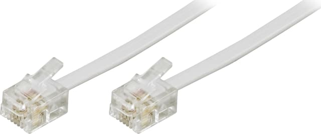 Deltaco DEL-161F 5m RJ-11 RJ-11 (DEL-161F)