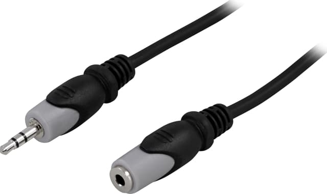 Deltaco AUDIO 3.5MM MALE - 3.5MM FEMALE 0.5m 3,5mm 3,5mm (MM-158)