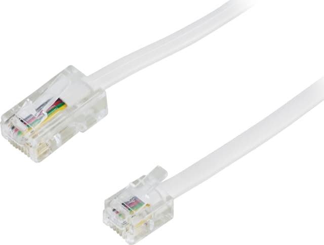 Deltaco Telefonkabel 5m RJ-45 RJ-11 (DEL-1705)