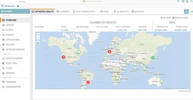 HPE Aruba Central Advanced 10 År (Q9Y67AAE)