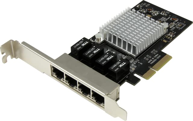 Startech 4-port Gigabit Ethernet Nätverkskort (ST4000SPEXI)