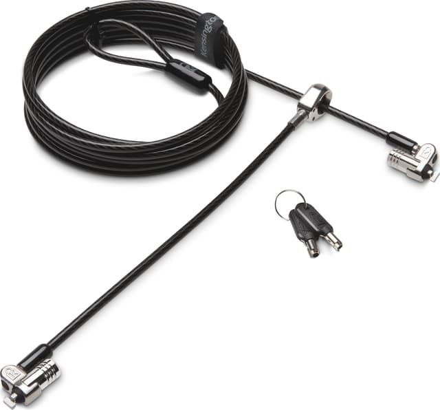 Kensington MicroSaver 2.0 Keyed Twin Laptop Lock (K65048WW)