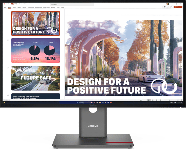 ThinkVision P27QD-40 27" 2560 × 1440pixels IPS 16:9 120Hz (64B3GAT2SE)