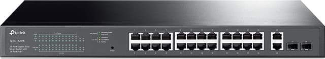 TP-Link Omada 28-Port Gigabit Easy Smart Switch with 24-Port PoE+ (TL-SG1428PE)