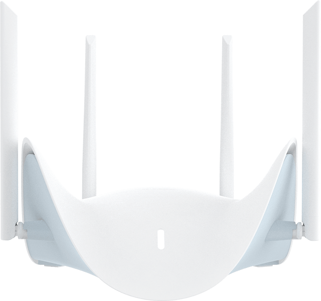 D-Link R95/B trådlös router Gigabit Ethernet Triband (2,4 GHz/5 GHz/6 GHz) Blå, Vit (R95/E)