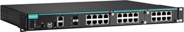 Moxa IKS-6726A-2GTXSFP-HV-T nätverksswitchar Ohanterad Fast Ethernet (10/100) Svart (IKS-6726A-2GTXSFP-HV-T)