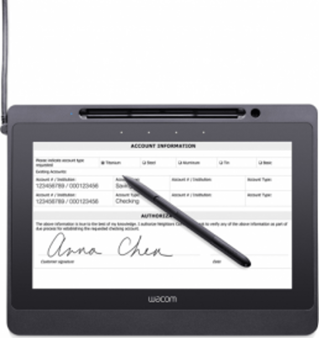 Wacom DTU1141B + Sign Pro PDF 26,9 cm (10.6") Svart LCD (DTU1141B-CH2)
