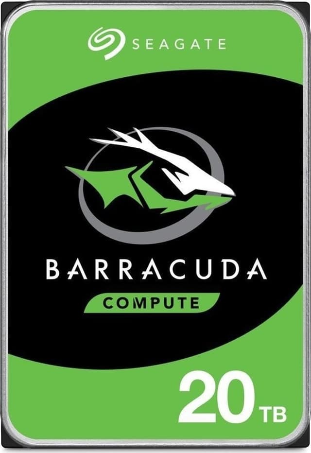 Seagate Barracuda 20TB 3.5" 7200r/min SATA 6.0 Gbit/s HDD