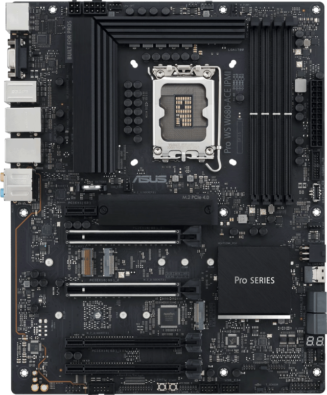 ASUS Pro WS W680-ACE IPMI LGA 1700 ATX Moderkort
