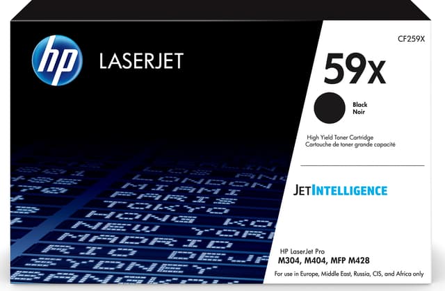 HP Värikasetti Musta 10K 59X - LJ M404