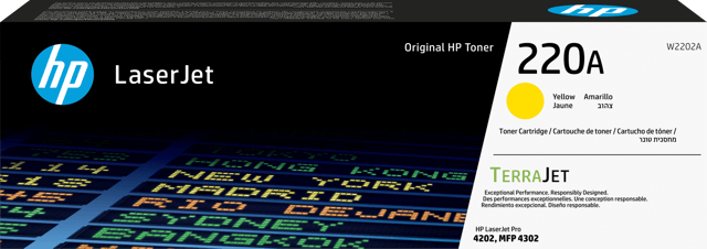 HP Toner Yellow 220A 1.8K