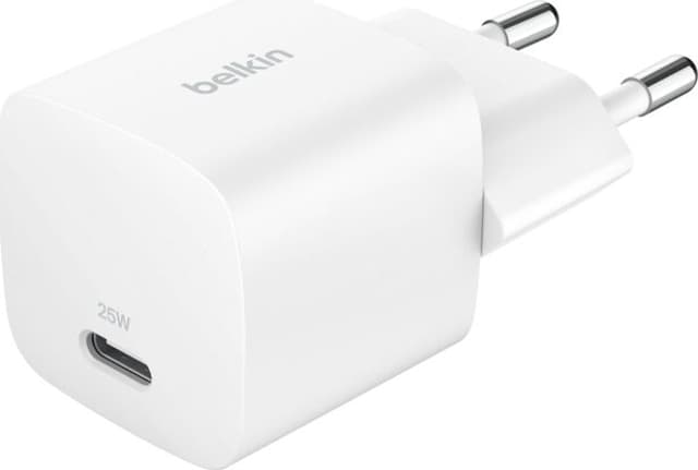 Belkin 25W USB PD Compact Wall Charger Hvid