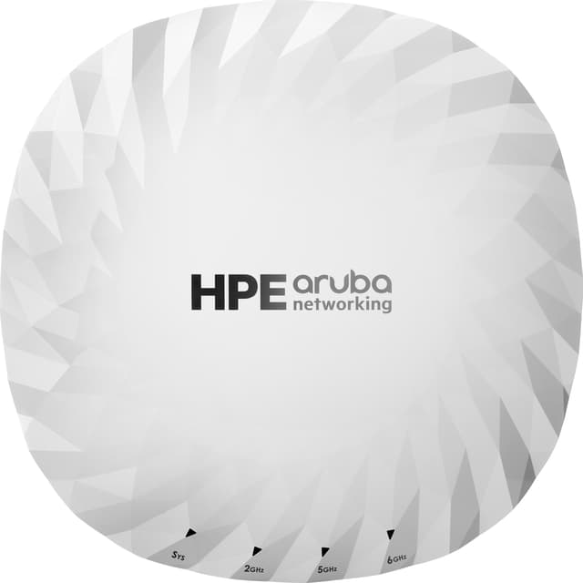 HPE Aruba Networking AP-725 (RW) Tri Radio 2x2 Wi-Fi 7 Internal Antennas 10-pack Campus Access Point 4700 Mbit/s Hvid Strøm over Ethernet (PoE) 