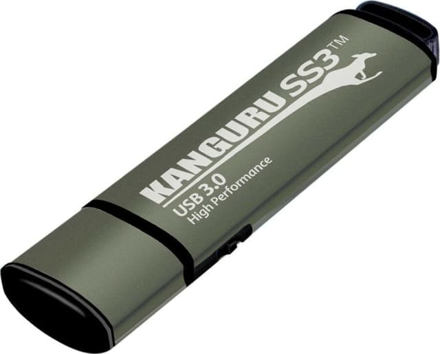 Kanguru SS3 USB 3.0 with Write Protect Switch 32GB USB-A Groen