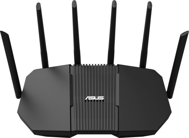 RT-BE90U BE9400 AiMesh trådlös router 2.5 Gigabit Ethernet Triband (2,4 GHz/5 GHz/6 GHz) Svart (90IG0A30-MO9C10)