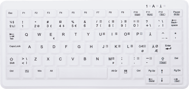 Contour Design Active Key ClassicClean Silicone Cover Mini (no keyboard) (AK-C4110-W/NOR)