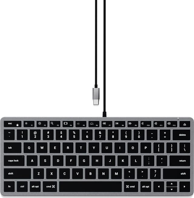 Satechi W1 Kabel Nordisk Tangentbord (ST-UCSW1M-ND)