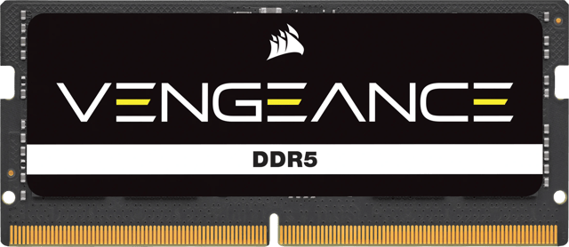 Corsair Vengence 16GB 5600MHz DDR5 262-pin SO-DIMM (CMSX16GX5M1A5600C48)