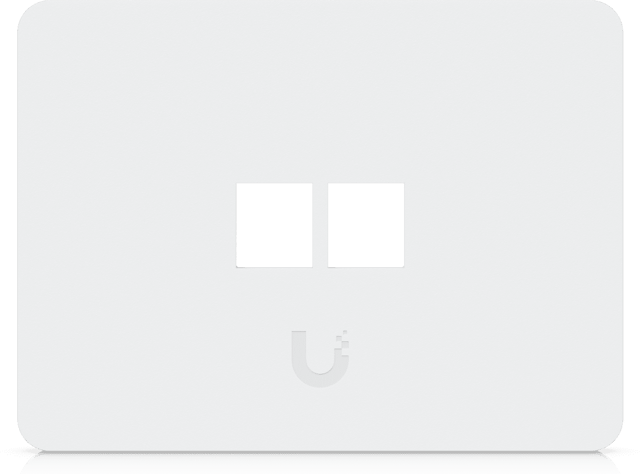 Ubiquiti UACC-WP-KEYSTONE-H-2P kontakt beskyttelse-plate Hvit 