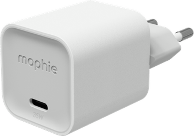 Mophie Power Adapter GaN USB-C 35w Vit (409919986)