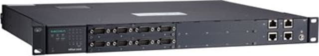 Moxa S9650I hanterad Fast Ethernet (10/100) Svart (NPORT S9650I-8-2HV-E-T)