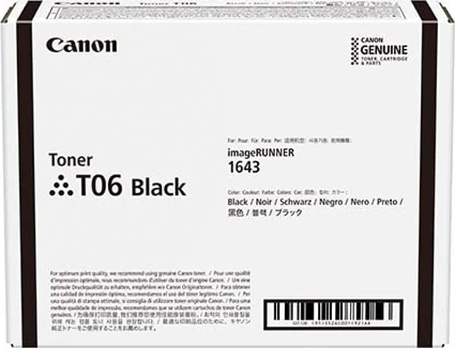 Canon Toner svart T06 20,5K