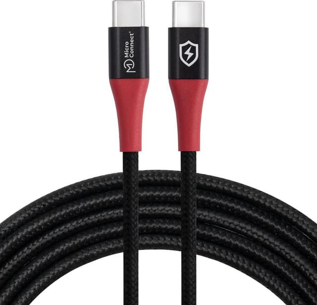 Microconnect USB-C Till USB-C Data Blocker Kabel 1.5m 1.5m USB-C USB-C Svart (MC-CUSBC-SC)