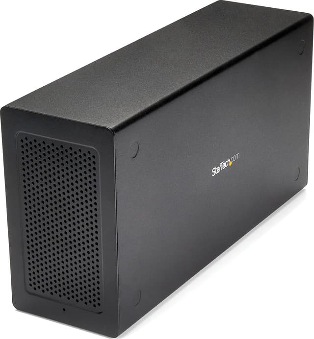 Startech StarTech.com Thunderbolt 3 PCIe Uitbreidingschassis, Externe behuizing met één PCI Express slot, PCIe-box voor laptops/desktops/All-In-Ones, 5K/4K output via TB3/DP-poorten, TAA Compliant Thunderbolt 3