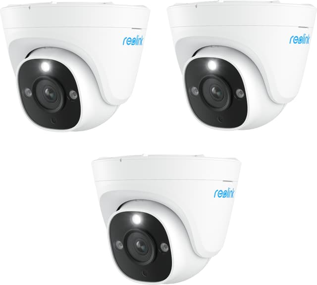 Reolink P344 12MP Turret PoE IP-Kamera 3-Pack (5020093177)