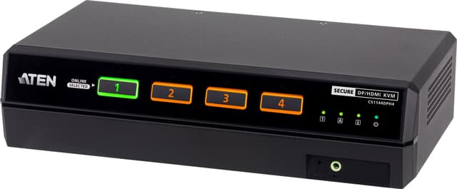 Aten 4-Port USB 5K DisplayPort/HDMI Dual Display KVM Switch (CS1144DPH4)