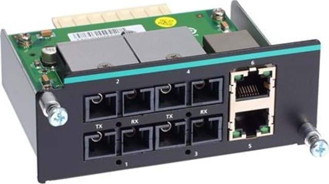 Moxa IM-6700A-4MSC2TX nätverksswitchmoduler Snabb Ethernet (IM-6700A-4MSC2TX)