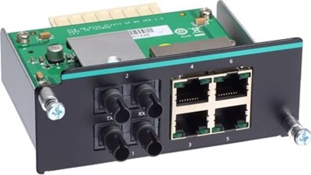 Moxa IM-6700A-2MST4TX nätverksswitchmoduler Snabb Ethernet (IM-6700A-2MST4TX)