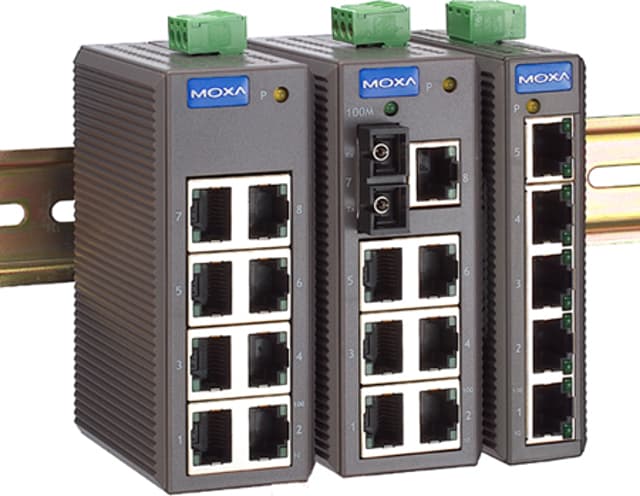 Moxa EtherDevice™ Switch EDS-205 Ohanterad (EDS-205)