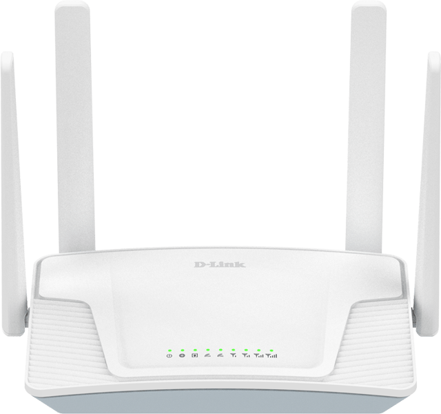 D-Link G416C/E trådløs router Gigabit Ethernet Dual-band (2,4 GHz / 5 GHz) 4G Hvid 