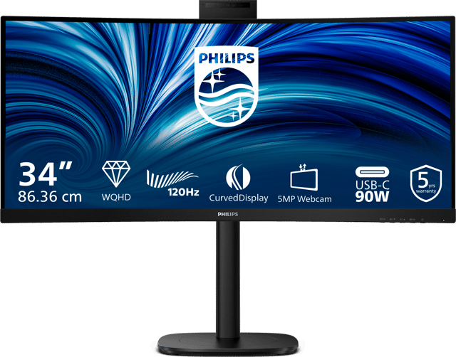 Philips 34B2U3600CH 34, 34 inch/86.36 cm" 3440 × 1440pixels VA 21:9 120Hz
