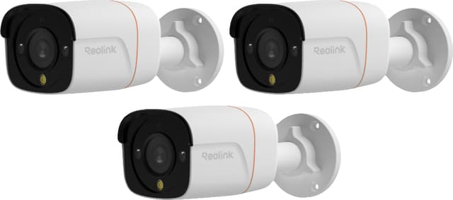 Reolink Pro RP-PCB12M 12 MP Ultra Bullet HD Ai PoE-kamera 3-pack (5020095982)