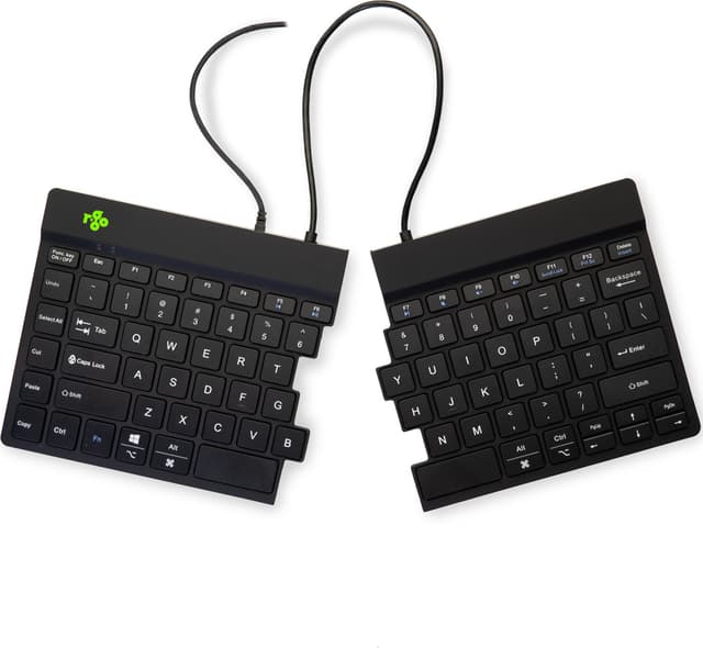 R-Go Tools Split Ergonomic Kabel Engelska (USA) Tangentbord (RGOSP-USWIBL)
