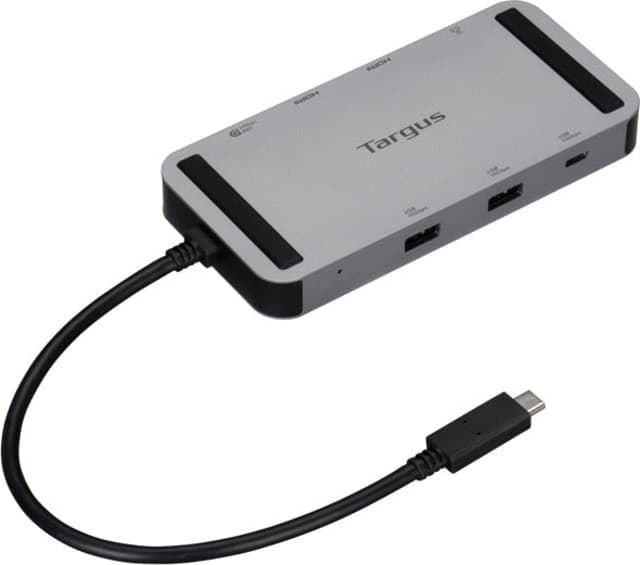 Targus Dockningsstation för mobil användning med dubbla videoutgångar och 140 W EPR-pass-through via USB4 USB4 (DOCK429GL)