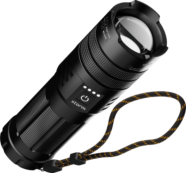 Xtorm Powerbank 10500mAh USB-C PD20W Med Ficklampa Svart